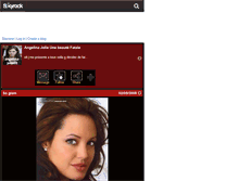 Tablet Screenshot of angelina-jolie05.skyrock.com