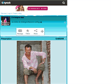 Tablet Screenshot of christophe-mae-2009.skyrock.com