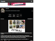Tablet Screenshot of chien-molosse.skyrock.com