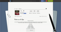 Desktop Screenshot of la-roja-x-fiction.skyrock.com