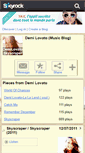 Mobile Screenshot of demilovato-skyscraper.skyrock.com