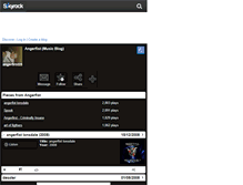 Tablet Screenshot of angerfirst258.skyrock.com