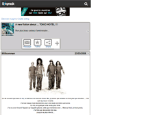 Tablet Screenshot of fictionabouttokiohotel.skyrock.com