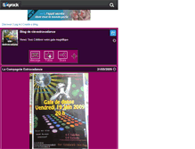 Tablet Screenshot of cie-extravadance.skyrock.com