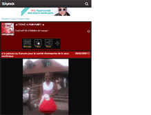 Tablet Screenshot of chicapompom.skyrock.com