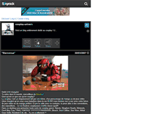 Tablet Screenshot of cosplay-univers.skyrock.com