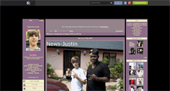 Desktop Screenshot of news-justin.skyrock.com