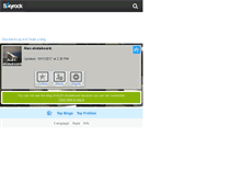 Tablet Screenshot of alex-skateboard.skyrock.com