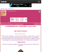 Tablet Screenshot of cookingisfabulous.skyrock.com