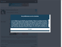 Tablet Screenshot of michaeljosephjackson07.skyrock.com