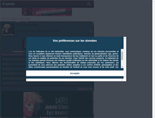 Tablet Screenshot of lafeeofficiel.skyrock.com