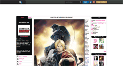 Desktop Screenshot of fma-fanfiiction.skyrock.com