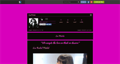 Desktop Screenshot of leaamichele.skyrock.com