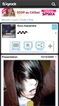 Mobile Screenshot of emo-alexendre.skyrock.com