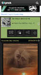 Mobile Screenshot of deretourdanstavie.skyrock.com