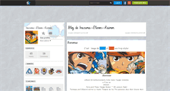 Desktop Screenshot of inazuma--eleven--raimon.skyrock.com