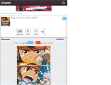 Tablet Screenshot of inazuma--eleven--raimon.skyrock.com