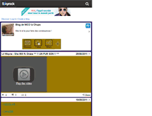Tablet Screenshot of chupinou91.skyrock.com