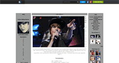 Desktop Screenshot of fiction-bieberjustinx.skyrock.com