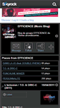 Mobile Screenshot of efficience-officiel.skyrock.com