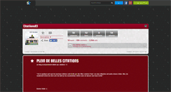 Desktop Screenshot of citatiions83.skyrock.com