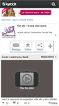 Mobile Screenshot of fanecoledesstars.skyrock.com