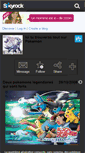 Mobile Screenshot of dialga-77.skyrock.com