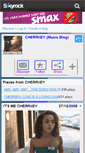 Mobile Screenshot of cherriiey0829.skyrock.com