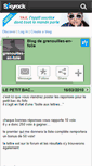 Mobile Screenshot of grenouilles-en-folie.skyrock.com