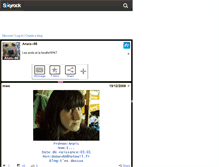 Tablet Screenshot of anais--95.skyrock.com