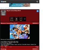 Tablet Screenshot of commu-manga-world.skyrock.com