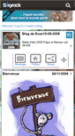 Mobile Screenshot of enzo10-08-2008.skyrock.com