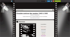 Desktop Screenshot of grandes-dames.skyrock.com