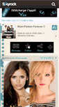 Mobile Screenshot of fiction-forever-nian.skyrock.com