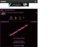Tablet Screenshot of couples-series-tv.skyrock.com