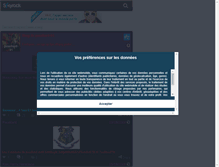 Tablet Screenshot of poudlard-01.skyrock.com