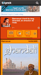 Mobile Screenshot of ghandali.skyrock.com