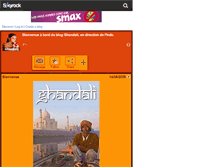 Tablet Screenshot of ghandali.skyrock.com