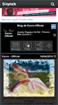 Mobile Screenshot of escro-officiel.skyrock.com