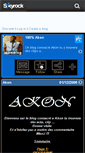 Mobile Screenshot of akon-blog.skyrock.com