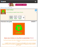 Tablet Screenshot of guilde-exotique.skyrock.com