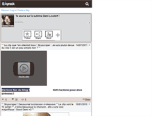Tablet Screenshot of dl-demilovato.skyrock.com