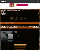 Tablet Screenshot of christaylor-officiel.skyrock.com