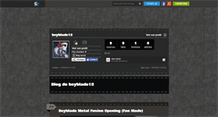 Desktop Screenshot of beyblade18.skyrock.com
