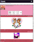 Tablet Screenshot of disney-collector.skyrock.com