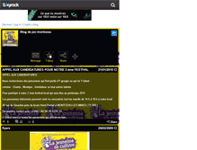 Tablet Screenshot of joc-montceau.skyrock.com