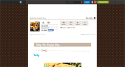 Desktop Screenshot of kelly-the-perfect-dog.skyrock.com