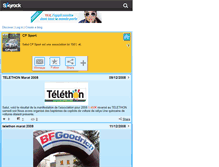 Tablet Screenshot of cpsport.skyrock.com