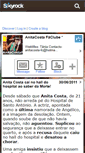 Mobile Screenshot of anitacostafc.skyrock.com