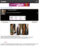 Tablet Screenshot of dance-academie.skyrock.com